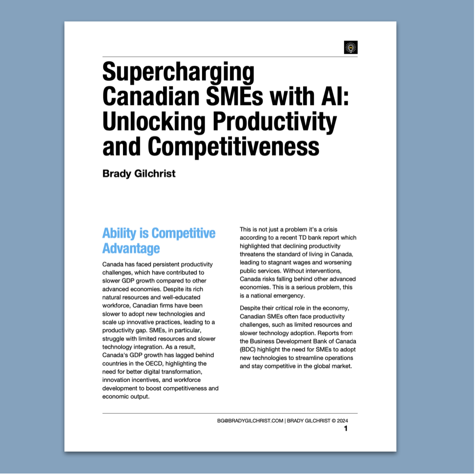 Supercharging SME’s with AI